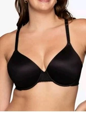 Vanity Fair Women's Effortless Underwire Bra, Soft Fabric & Lightweight Sz 34C 