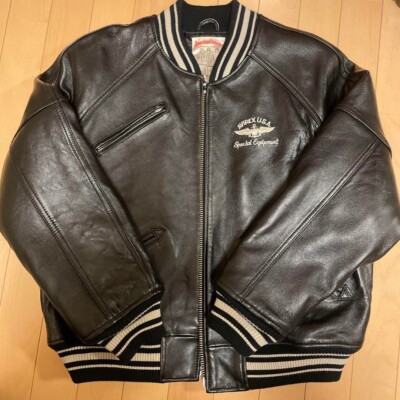 AVIREX Authentic Leather Jacket American Classics Size XS | eBay