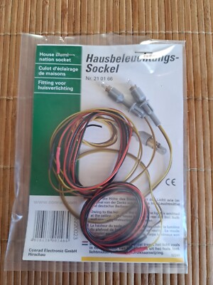 H0 Hausbeleuchtungssockel Viessmann Conrad Electronic 210166 TOP OVP