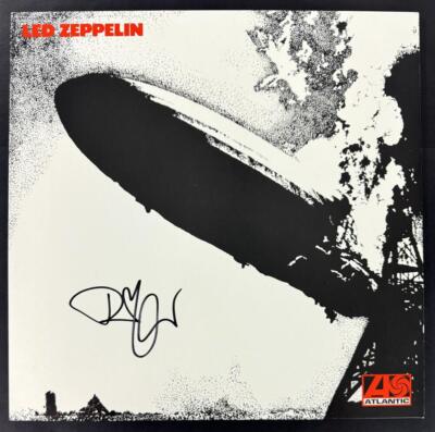 Robert Plant Led Zeppelin Signed Autograph Album Vinyl Record LP w