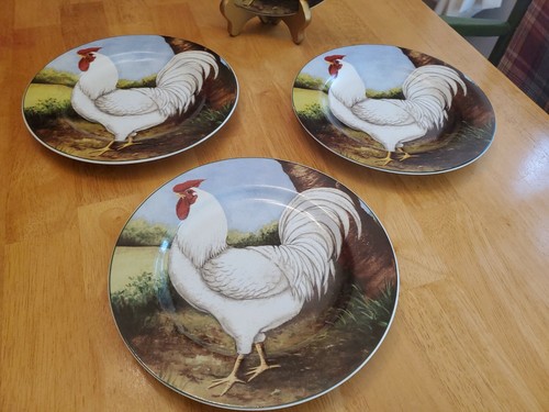 Sakura 8" Salad/Dessert Plate David Carter Brown 2002 On The Farm. Set of 4. - Picture 9 of 12