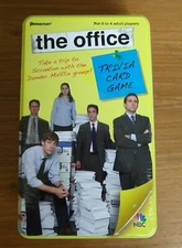 The Office Trivia Game Card Game 2009 Tin  Pressman 2-4 Players Brand New