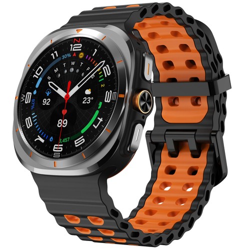 NEW Sport Soft Silicone Band for Samsung Galaxy Watch 7 Ultra 47mm NO Gaps Strap - Picture 4 of 44
