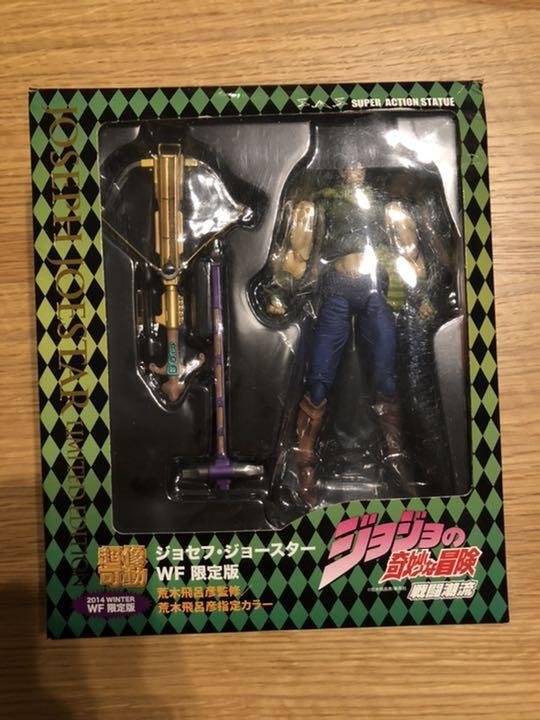 1 pcs Anime JoJo 39;s Bizarre Adventure Action Figures Joseph