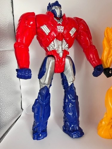 2013 Optimus Prime & Bumblebee Transformers Action Figures by Hasbro - 11.5” H - Picture 3 of 6