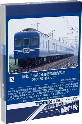 TOMIX N Gauge JNR 24 Series 24 Type Yuzuru Basic Set 98845 Railway Model new