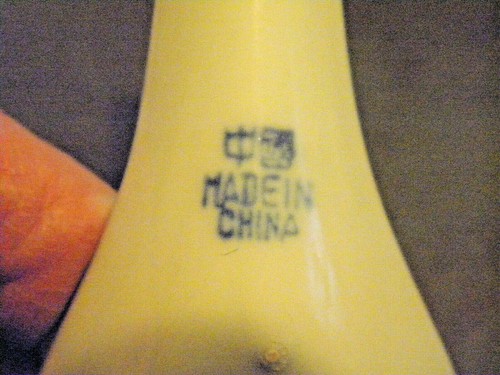 SET OF 6 CHINESE PORCELAIN SPOONS BLUE & WHITE SOUP RICE VINTAGE 5 3/8"L X 2"W - Picture 4 of 5