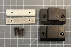 2 Technics SL1200 MK2 Turntable Dust cover brackets with hardware Used DJ