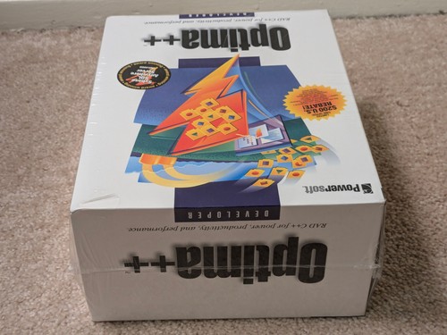Powersoft Optima ++ Sealed Developer Edition Windows 95 NT 3.1 SQL NEW - Photo 5/9