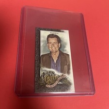 Charlie Sheen Black Border Mini 2022 Allen & Ginter #216