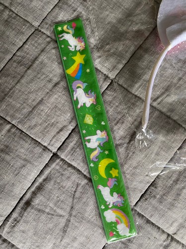 Girls Unicorn Horn headband and slapband set party both brand new pink - Picture 4 of 5