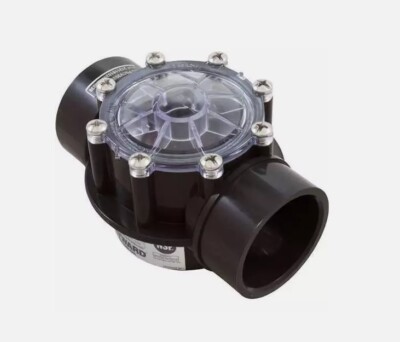 NEW 2.0'' Hayward PSCV2S2 PVC Check Valve - Black NIB