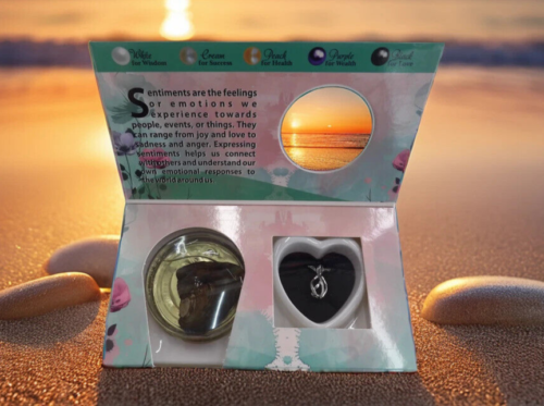 Verschiedene Perlenketten Wunsch Liebe Perlen Set Geschenkbox - Bild 5 von 25