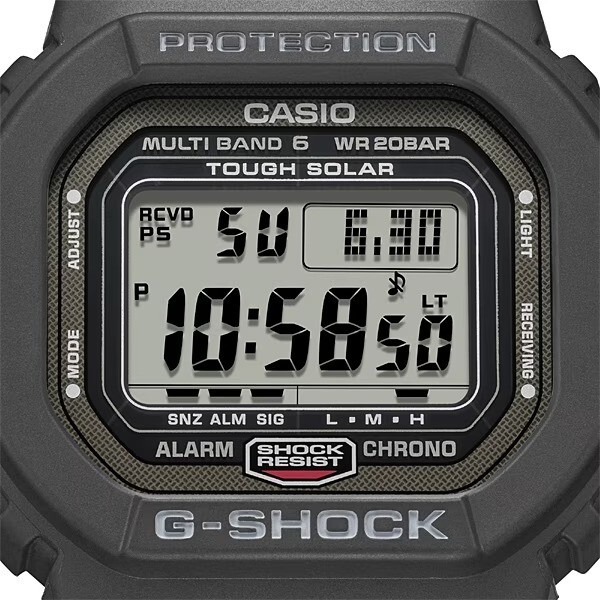 Casio G-SHOCK GW-5000U-1JF Solar Atomic Watch Screw Back JDM