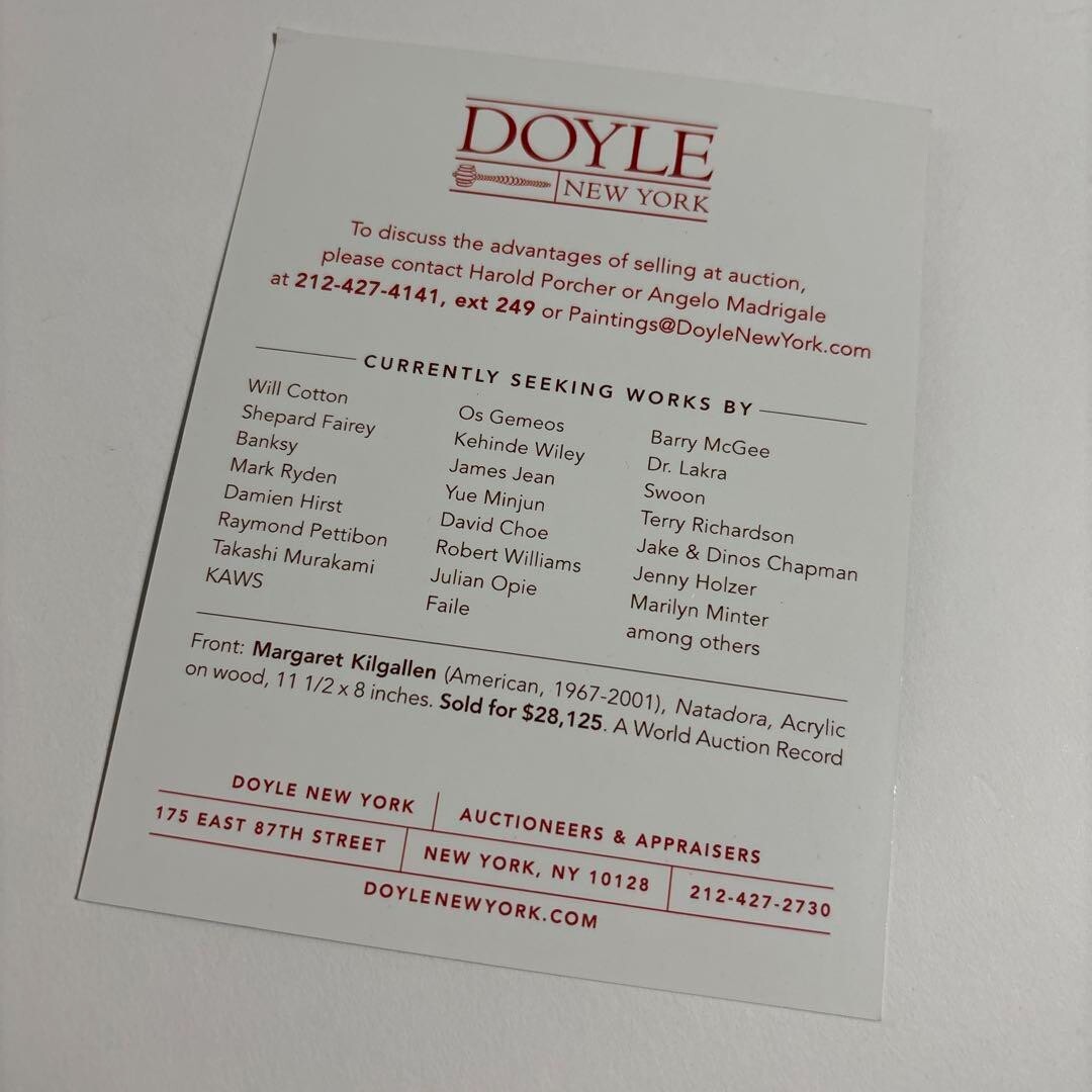 Margaret Kilgallen Postcard Doyle Flyer | eBay