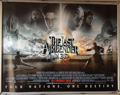 Cinema Poster: LAST AIRBENDER, THE 2010 (Main Quad) M Night Shyamalan