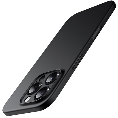 Ultra Slim (0.35mm Thin) Case for iPhone 16 Pro Max 6.9 Inch, Matte Finish PP
