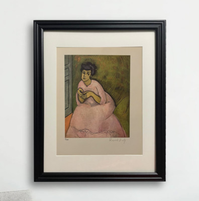 Raoul Dufy Hand-Signed Original Print With COA & +$3,500 USD Appraisal Included