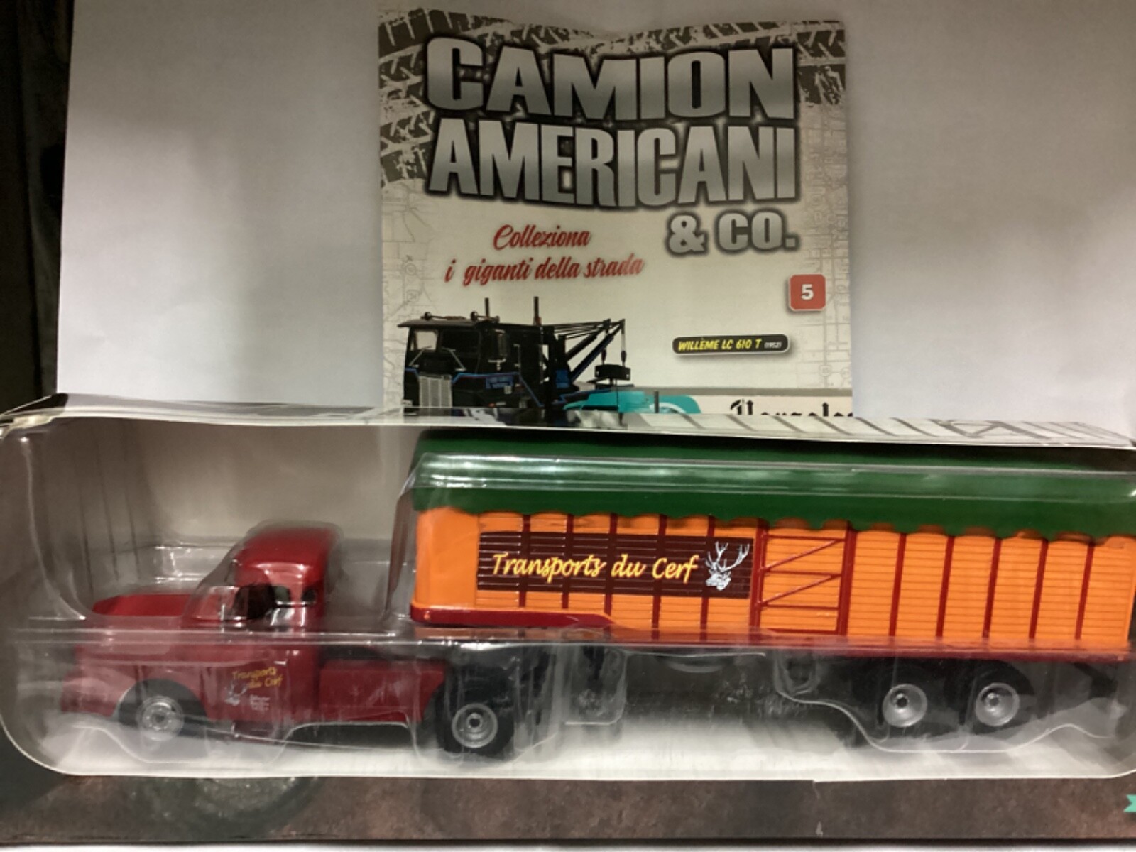 American Trucks WILLEME LC 610 T 1952 1/43 New Die-cast DEAGOSTINI