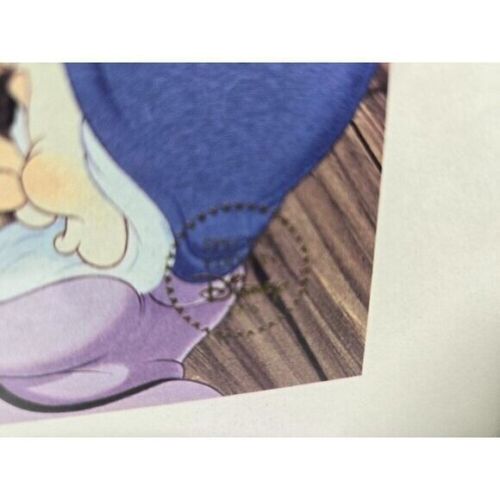 Disney Schneewittchen & sieben Zwerge gerahmter Kunstdruck Sonderedition - Bild 7 von 7