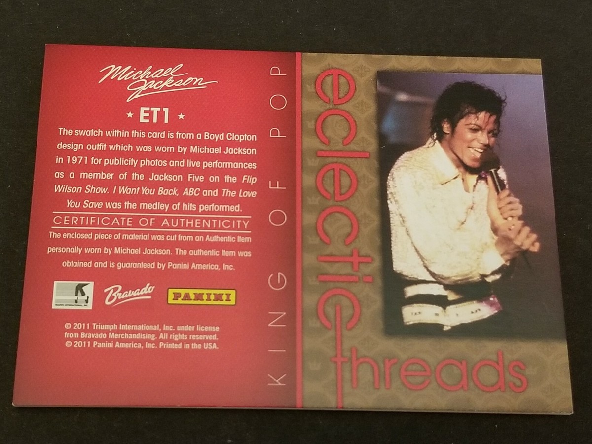 Michael Jackson デジタルダウンロードカード Michael Jackson デジタルダウンロードカード