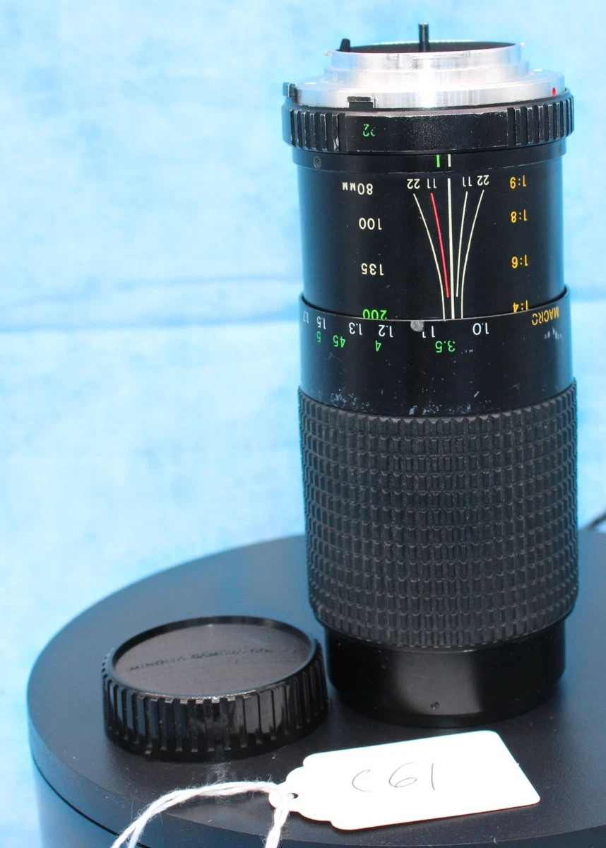 F/4.5 Camera Lenses for Minolta 80-200mm Focal for sale | eBay