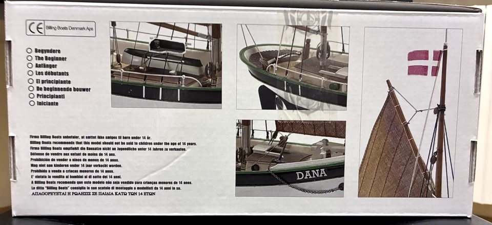 BILLING BOAT BB200 DANA 1:60 Modello - Immagine 3 di 3