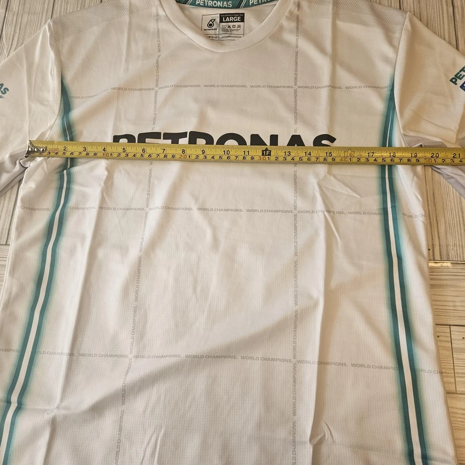 Camisa Petronas Para Hombre Grande Manga Larga Motorsport F1 Racing Team Campeones del Mundo Foto 3 de 4