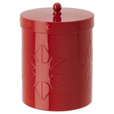 IKEA Dose Blechdose Weihnachten Neu Aufbewahrung Box Deckel rund Vinterfint rot