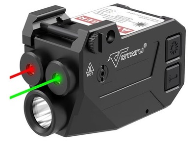 H1L-GR Pistol Light Laser Combo 750 Lumen Green Red Laser Shockproof