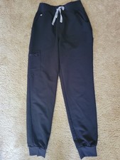 Figs Zamora Scrub Jogger Black Pants Women's - Size XS - Excellent condition