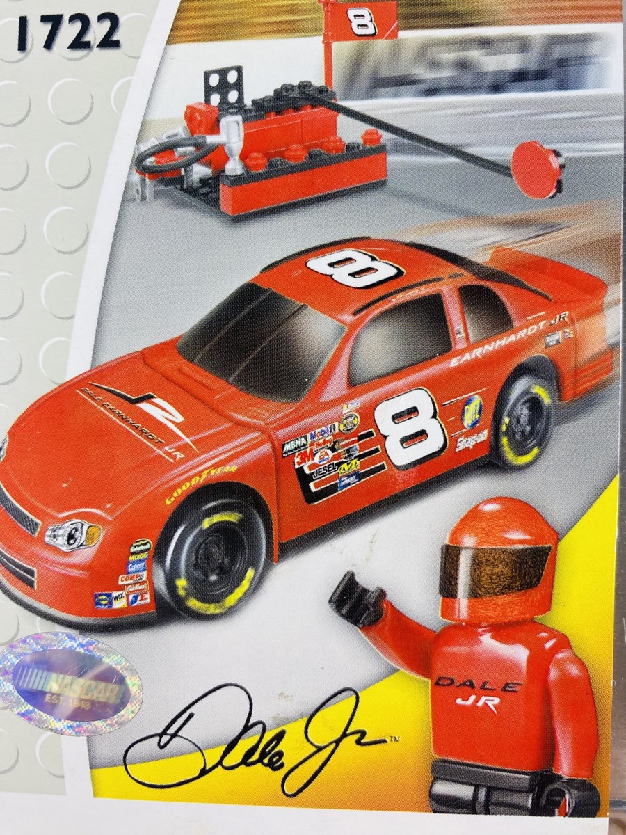 Mega Bloks Nascar Dale Earnhardt Jr Car #8 1722 45 Pieces New | eBay