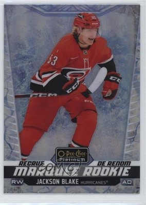 2024 O-Pee-Chee Platinum Arctic Freeze 55/99 Jackson Blake #221 Rookie RC 1q9a