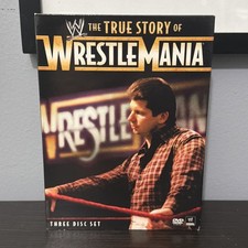 The WWE: The True Story of WrestleMania (DVD, 2011, 3-Disc Set)
