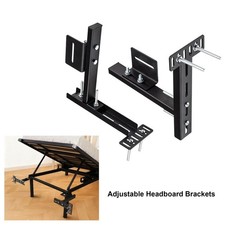 Adjustable Headboard Brackets for Metal Bed Frame Universal Brackets for Headboa