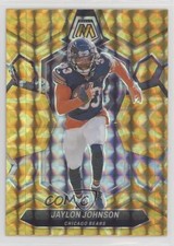 2024 Panini Mosaic Reactive Yellow Mosaic Prizm Jaylon Johnson #42 0f72