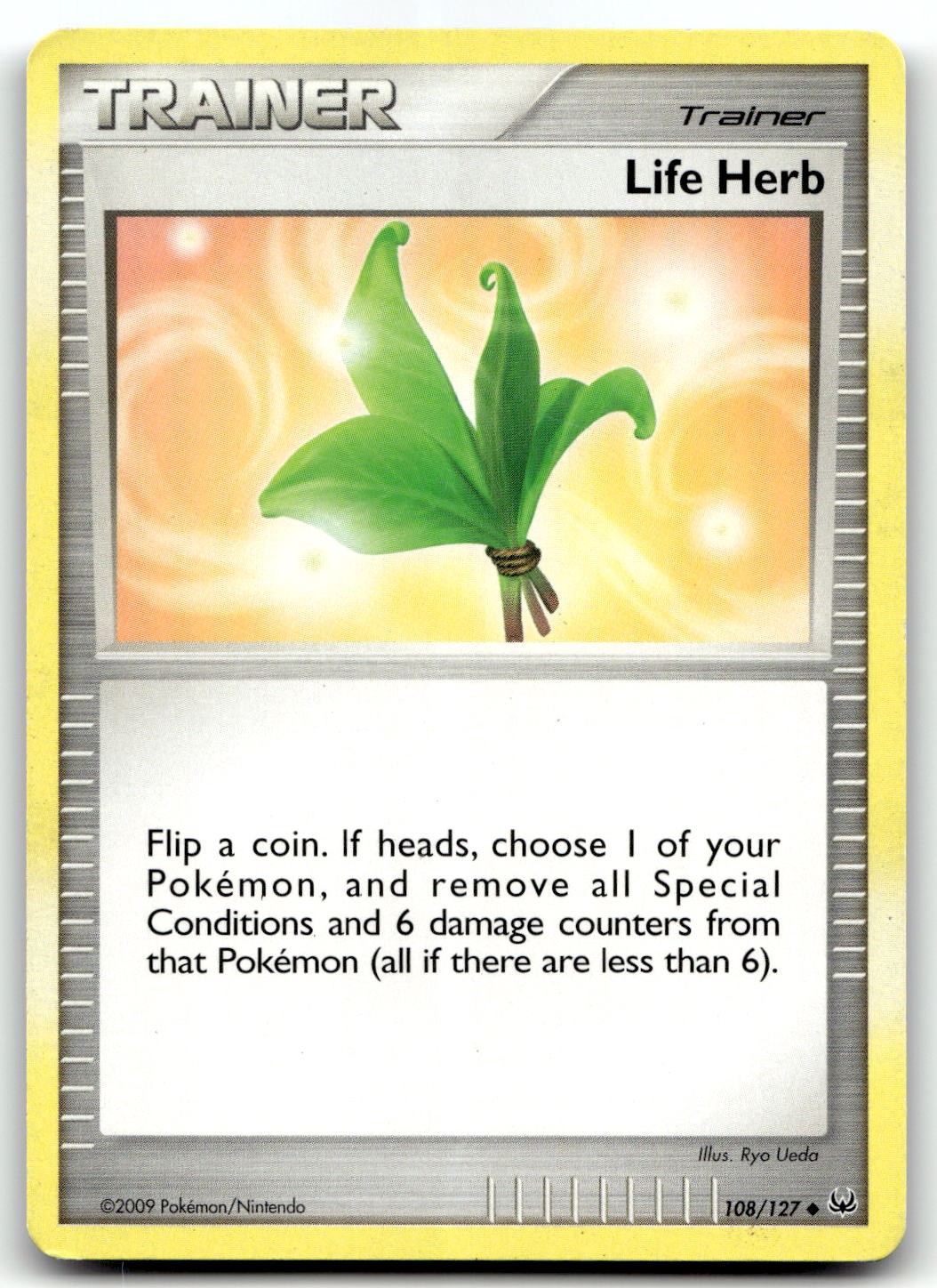 Life Herb 108/127 Platinum Uncommon Normal Pokemon TCG MP