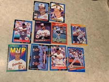 Cal Ripken Jr. Card Lot 9 Different Donruss  1986-1991NM Condition SKU#37686