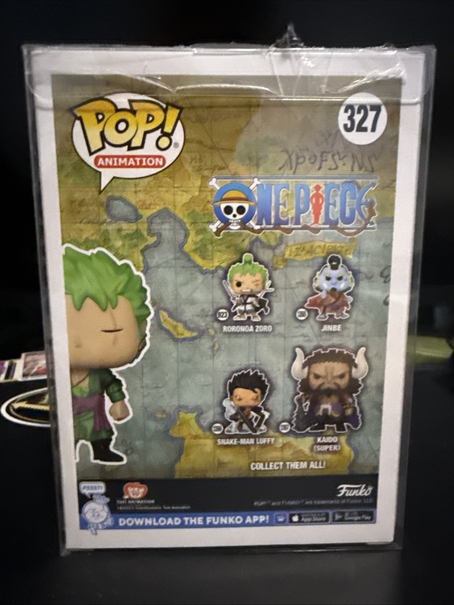 Funko Pop! One Piece Zoro Glow In The Dark N°327 - Édition Exclusive - Neuf