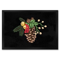 Tannenzapfen Weihnachtsdekoration FußMatte In 35X50 Cm
