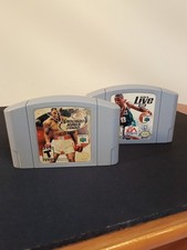 2🔥 Vintage Nintendo 64 Knockout Kings 2000 NBA Live Game N64
