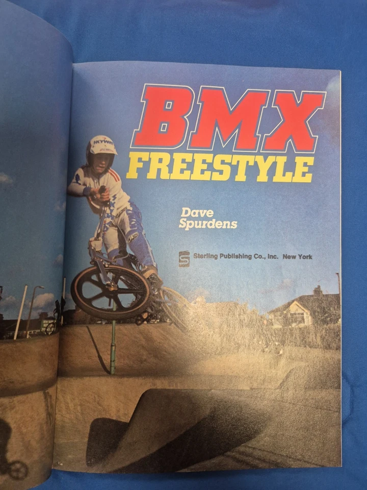 BMX Freestyle Book Vintage 1985 Dave Spurdens Dyno Skyway Vans Haro Bell JT Aero - Image 3 of 4