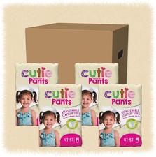 Cutie Training Pants Toddler Female 4T to 5T Over 38 pounds Heavy Absorb 76 Ct