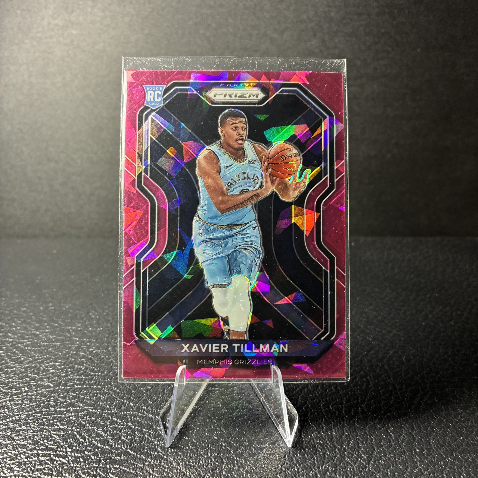 2020-21 Panini Prizm - Xavier Tillman #299 Pink Ice Prizm (RC)