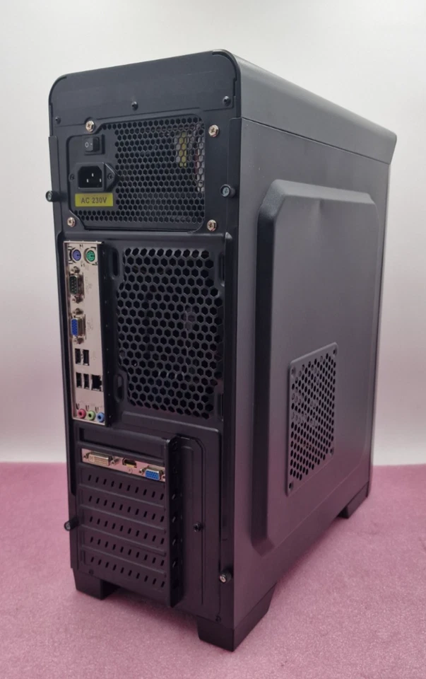 Custom Tower PC AMD FX6300 Black, 8GB DDR3 1600MHz, Sandisk 240GB SSD, NO OS - Image 3 of 4