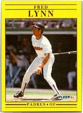 1991 Fleer Baseball (481-720) - You Pick - FREE SHIPPING 5+ Cards READ NM