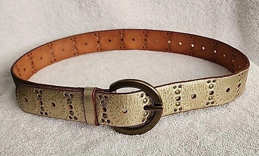 Fossil Gold Belts for Women for sale | eBay display picture 1