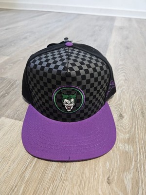 DC Comics THE JOKER Trucker Hat Cap logo Batman Warner Bros WB One Size NWT New 