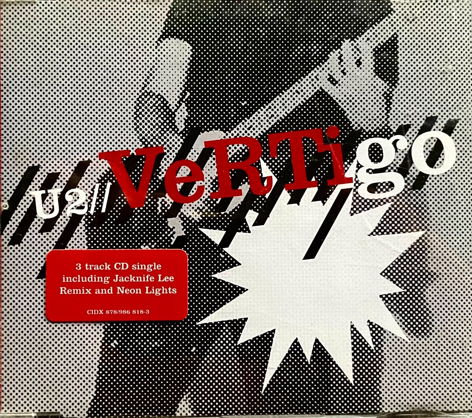 U2 VERTIGO 2004 CD Jacknife Lee Remix and Neon Lights KRAFTWERK 3 track Remix thumbnail 8