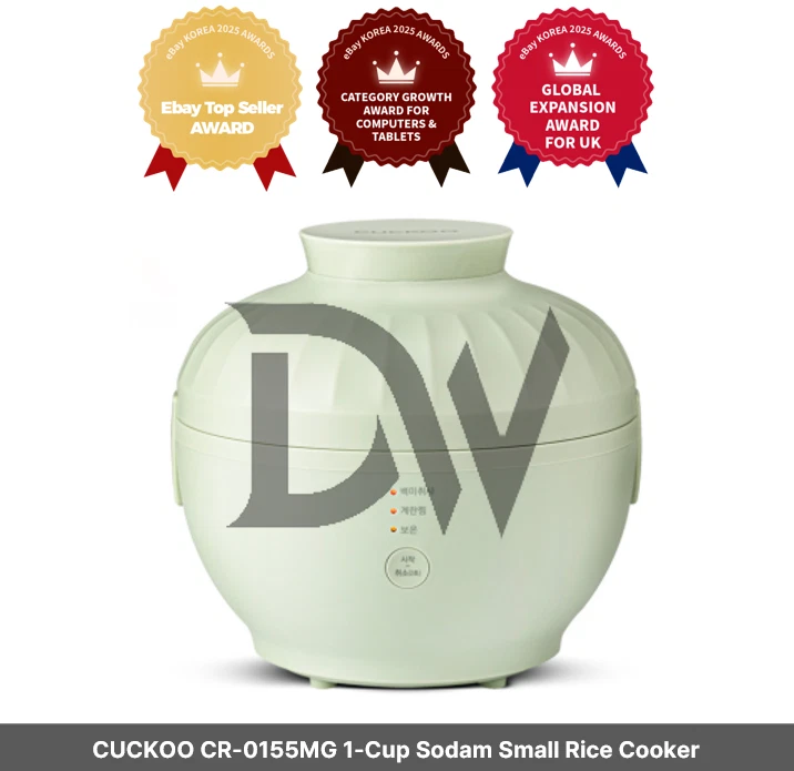 CUCKOO CR-0155MG 1-Cup Sodam Small Rice Cooker / 220V / EU PLUG